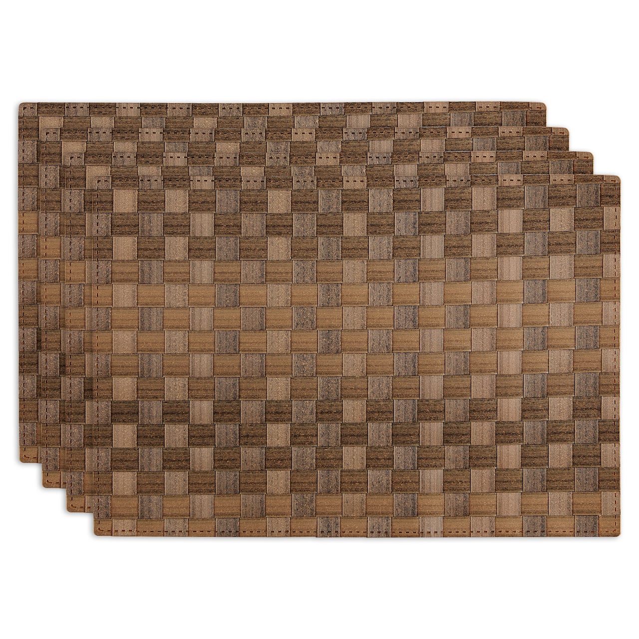 DII® Reversible Basket Weave Woven Placemats, 4ct.